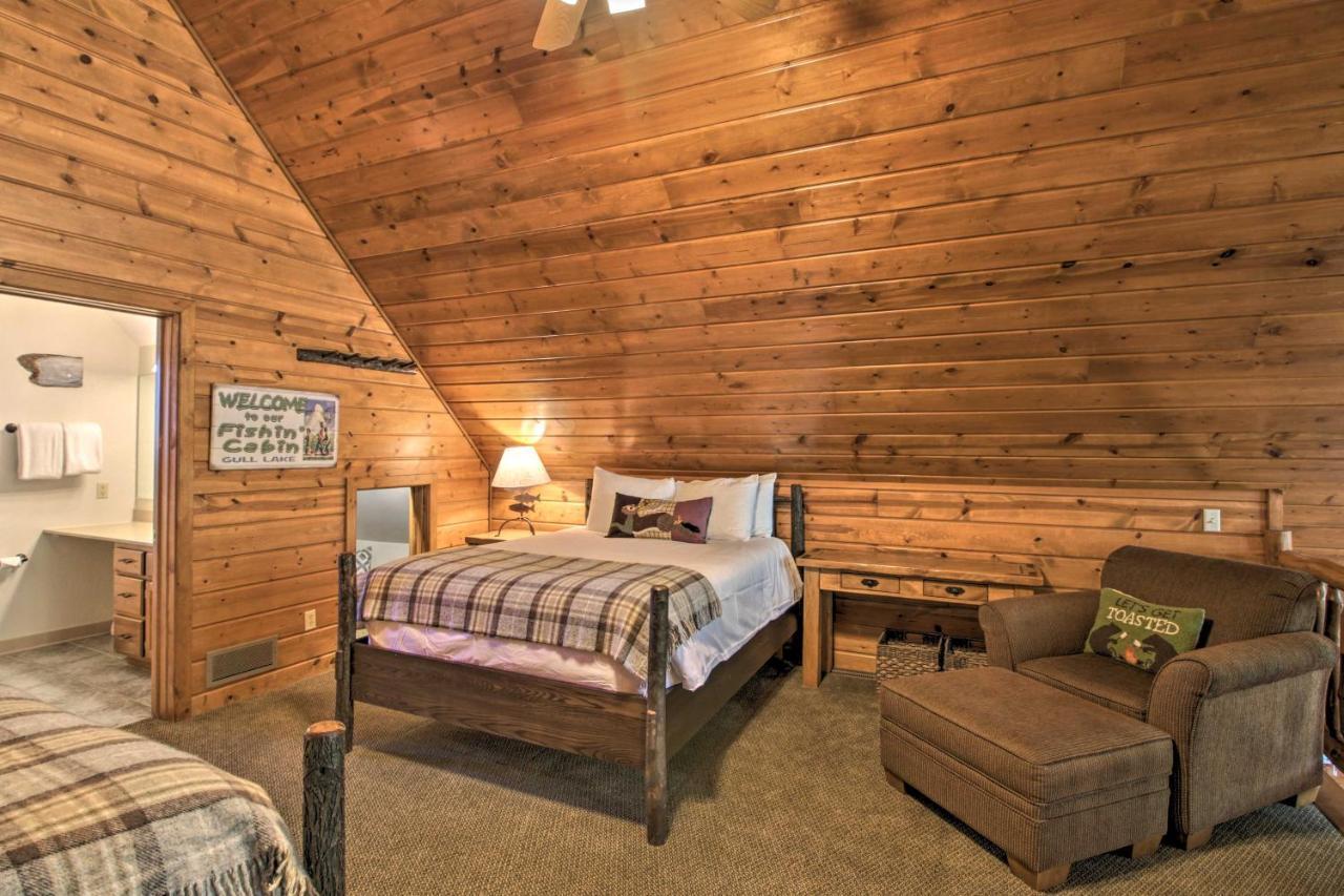 Alluring Nisswa Cabin On Gull Lake With Fireplace! Buitenkant foto