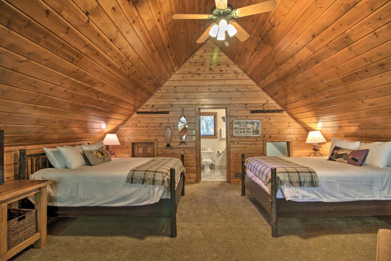 Alluring Nisswa Cabin On Gull Lake With Fireplace! Buitenkant foto