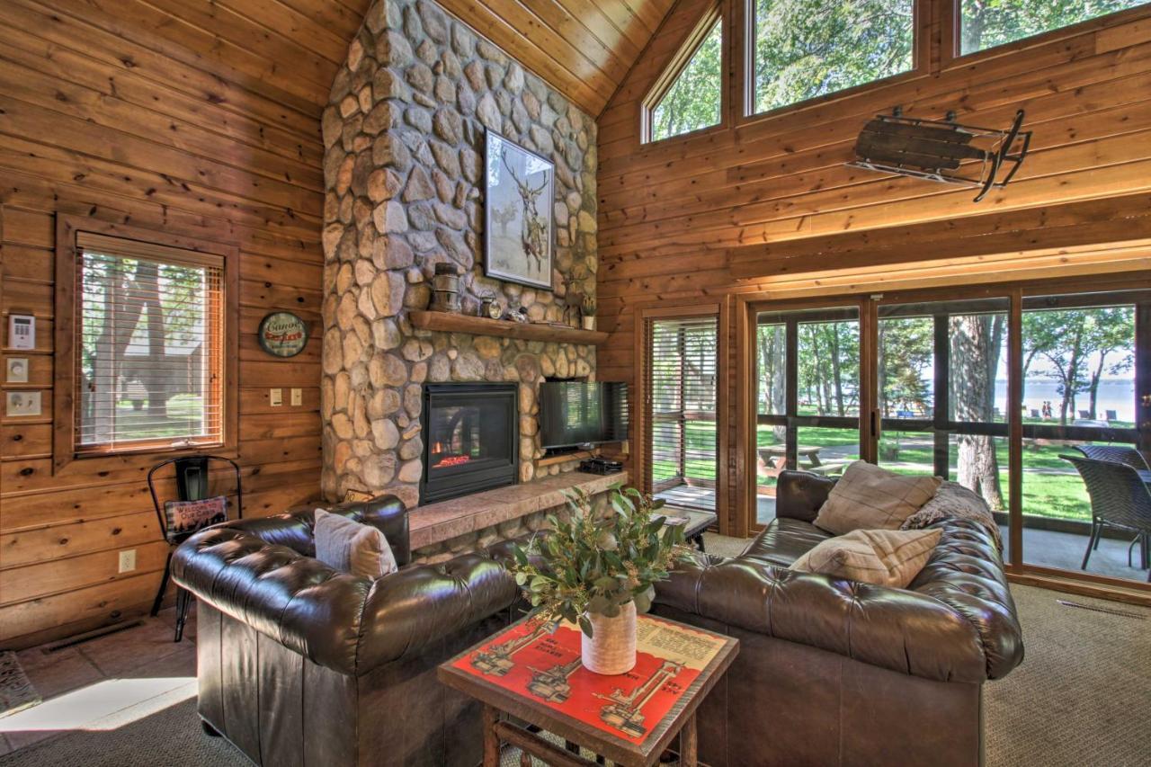 Alluring Nisswa Cabin On Gull Lake With Fireplace! Buitenkant foto